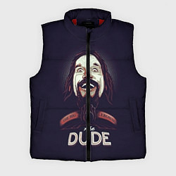 Мужской жилет Большой Лебовский The Dude, цвет: 3D-красный