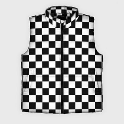 Мужской жилет Шахматист, цвет: 3D-черный