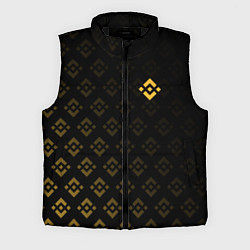 Мужской жилет BINANCE БИНАНС ПАТТЕРН, цвет: 3D-черный