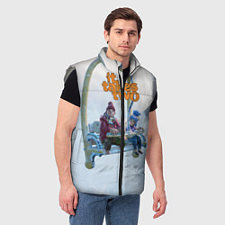 Мужской жилет It Takes Two Коди и Мэй, цвет: 3D-светло-серый — фото 2