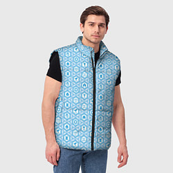 Мужской жилет Израиль, цвет: 3D-черный — фото 2