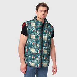 Мужской жилет PARIS, цвет: 3D-красный — фото 2