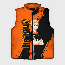 Мужской жилет Кей Цукишима Tsukishima Kei, цвет: 3D-красный