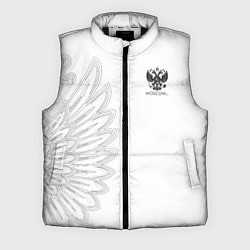 Мужской жилет Russia MSKSide - Colorless, цвет: 3D-черный