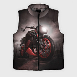 Мужской жилет СУПЕРБАЙК, цвет: 3D-светло-серый