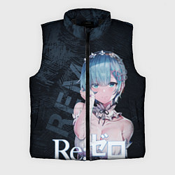 Мужской жилет Рем Re:Zero, цвет: 3D-черный