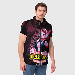 Мужской жилет Урарака Очако, цвет: 3D-красный — фото 2