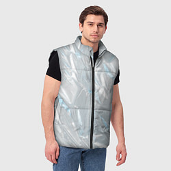 Мужской жилет Голографическая текстура, цвет: 3D-черный — фото 2