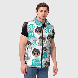 Мужской жилет ТООРУ ОЙКАВА OIKAWA TORU, цвет: 3D-светло-серый — фото 2