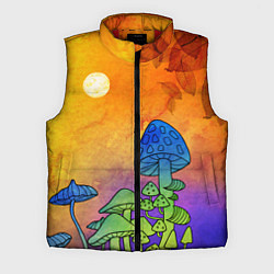 Мужской жилет Заколдованный лес, цвет: 3D-красный