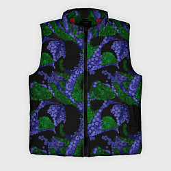 Мужской жилет Абстрактный темный в горох, цвет: 3D-красный