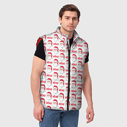 Мужской жилет Хо-Хо, цвет: 3D-красный — фото 2