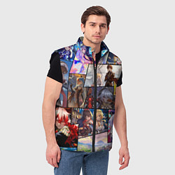 Мужской жилет Геншин импакт, персонажи, цвет: 3D-черный — фото 2
