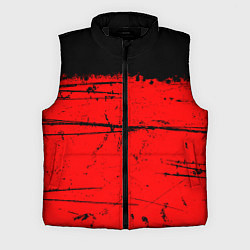 Мужской жилет КРАСНЫЙ ГРАНЖ RED GRUNGE