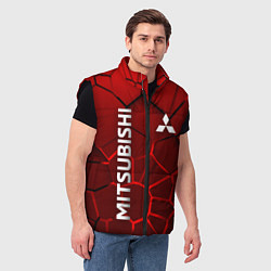 Мужской жилет Митсубиси 3D плиты, цвет: 3D-черный — фото 2