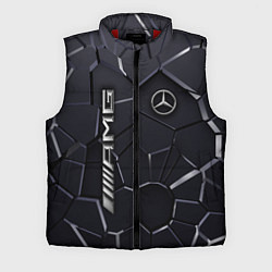 Мужской жилет Mercedes AMG 3D плиты, цвет: 3D-красный