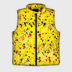 Мужской жилет ПИКАЧУ ПОКЕМОН PIKA PIKA, цвет: 3D-красный