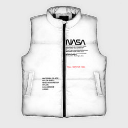Мужской жилет NASA БЕЛАЯ ФОРМА