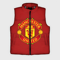 Мужской жилет Manchester United F C, цвет: 3D-светло-серый
