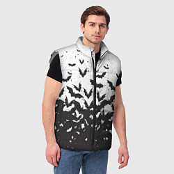 Мужской жилет Летучие кровососы, цвет: 3D-светло-серый — фото 2