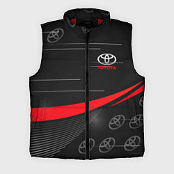 Мужской жилет ТОЙОТА TOYOTA RED LINES, цвет: 3D-красный