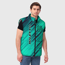Мужской жилет Нилетто Niletto лого, цвет: 3D-светло-серый — фото 2