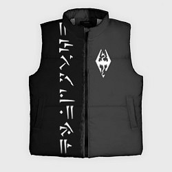 Мужской жилет THE ELDER SCROLLS SKYRIM FUS RO DAH, цвет: 3D-светло-серый