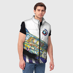 Мужской жилет Бэха в стиле поп-арт, цвет: 3D-черный — фото 2