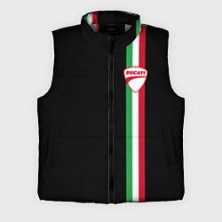 Мужской жилет DUCATI MOTOCYCLE ITALY LINE, цвет: 3D-светло-серый