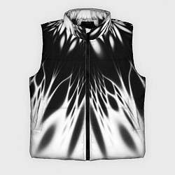 Мужской жилет Белый и черный - коллекция Лучи - Хуф и Ся, цвет: 3D-черный