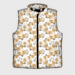 Мужской жилет Собака Чихуахуа Chihuahua, цвет: 3D-черный