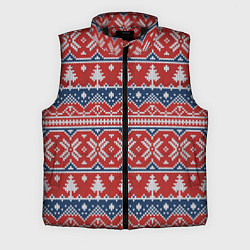 Мужской жилет New Year Pattern