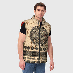 Мужской жилет AztecsАцтеки, цвет: 3D-красный — фото 2