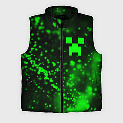 Мужской жилет MINECRAFT - КРИПЕР - Частицы