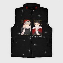 Мужской жилет Akaashi Keiji & Bokuto Koutarou, цвет: 3D-красный