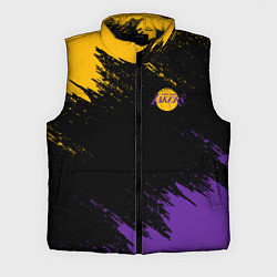 Мужской жилет LAKERS БРЫЗГИ КРАСОК, цвет: 3D-черный