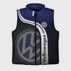Мужской жилет Volkswagen Фольксваген, цвет: 3D-черный