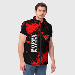 Мужской жилет POPPY PLAYTIME ИГРА ПОППИ ПЛЕЙТАЙМ ХАГГИ ВАГГИ, цвет: 3D-красный — фото 2