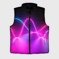 Мужской жилет Лучи света pink theme