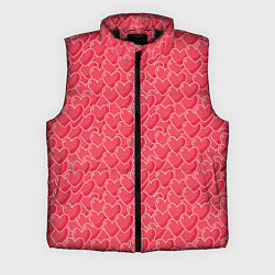Мужской жилет Моя Любовь сердечки, цвет: 3D-черный