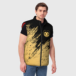 Мужской жилет Bendy and the ink machine - Вектор, цвет: 3D-красный — фото 2