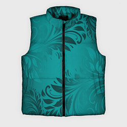Мужской жилет Малахитовые листья