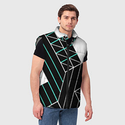 Мужской жилет Ретиарий, цвет: 3D-светло-серый — фото 2