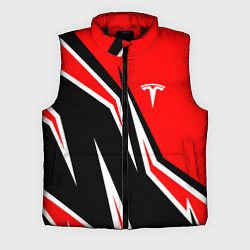 Мужской жилет TESLA MOTORS RED LINE ТЕСЛА