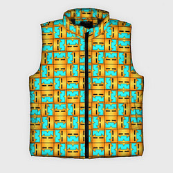 Мужской жилет GEOMETRY DASH CLASSIC FACE PATTERN КЛАССИКА, цвет: 3D-черный