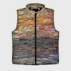 Мужской жилет Книжные кирпичики знаний
