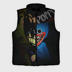 Мужской жилет POPPY PLAYTIME BENDY AND THE INK MACHINE, цвет: 3D-черный