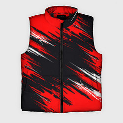 Мужской жилет БЕЛО-КРАСНАЯ КРАСКА
