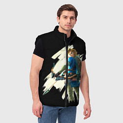 Мужской жилет Линк с луком, цвет: 3D-черный — фото 2