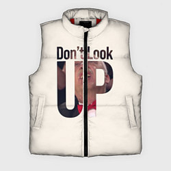 Мужской жилет Dont look upНе смотри на вверх, цвет: 3D-красный